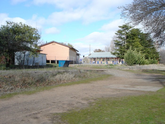 The location of the School Gates halt, taken from the west.