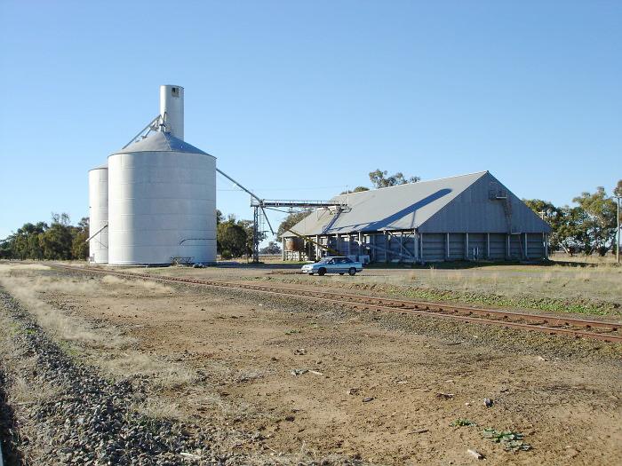 A view of the silo complex at Sloane.