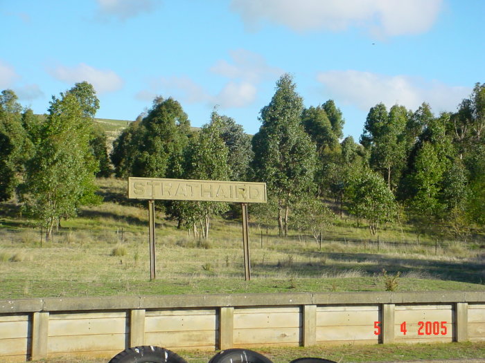 
The name is still visible on the station nameboard.
