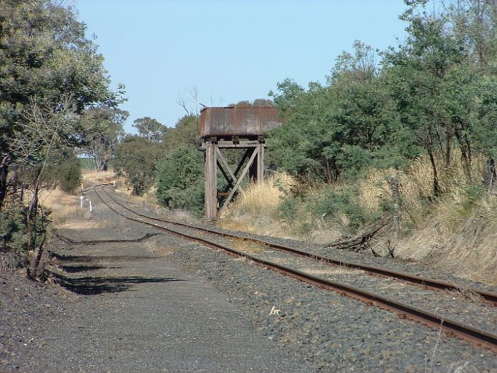 
The water tank at the down south end of the location.
