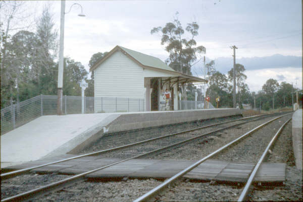 Tahmoor station seems to be a bike track on a Sunday in 1980.