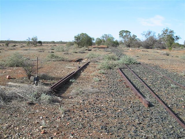 
Remains of the partially-lifted siding.
