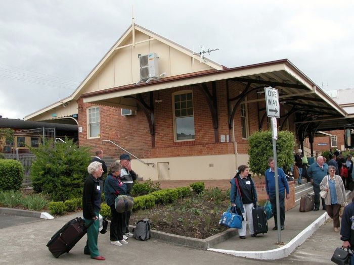 
Taree station building.
