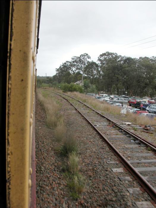 The siding leading to the Boradze Timber yard at Taree. 