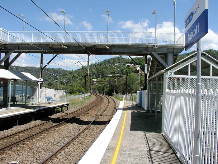 
The view looking south towards the end of the station.
