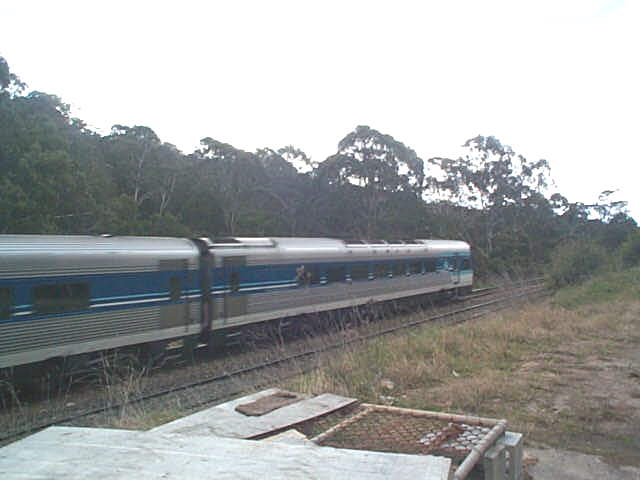 
A northbound Xplorer set, having just left the Gib Tunnel.
