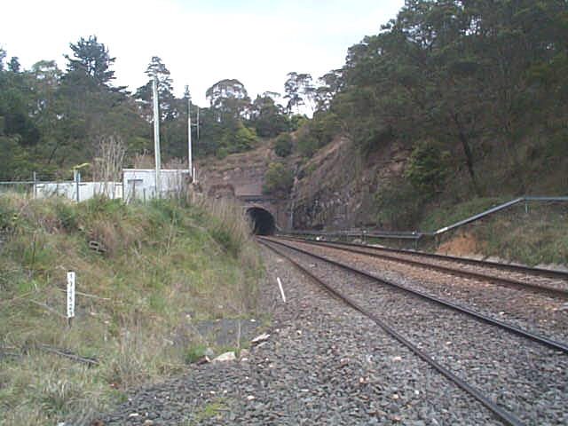 
The north portal of the new Gib Tunnel.
