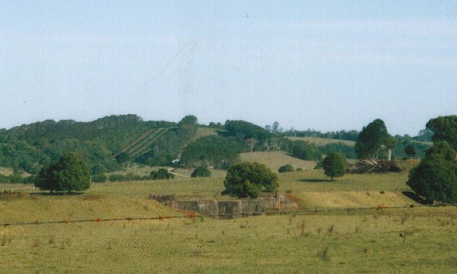 Bridge pylons are visible along the formation between The Halt and Tyumba.