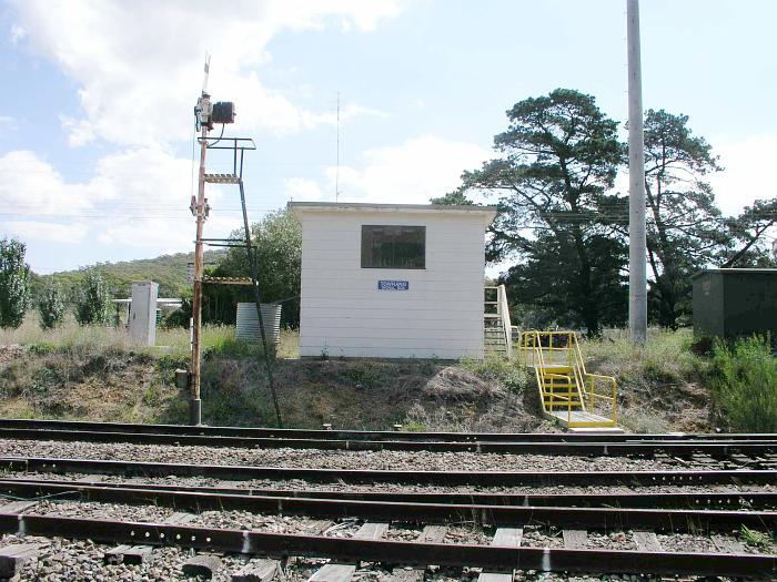 
A close-up of the signal box.
