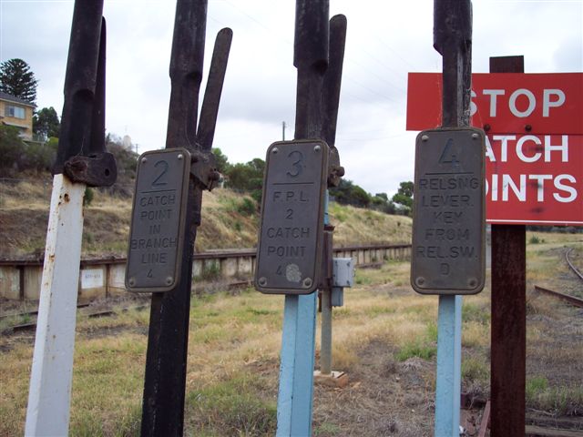 
The labels on the levers of the D Frame.
