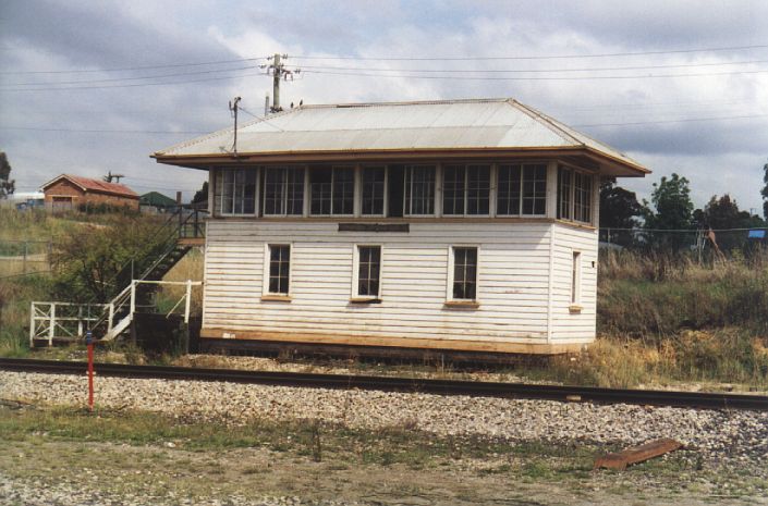 
The now abandoned Wallerawang West Signal Box.

