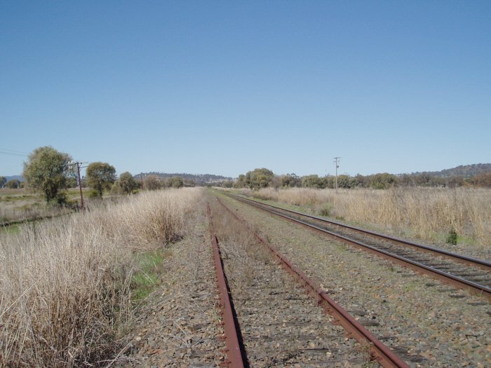 The remains of Watermark loop facing south.