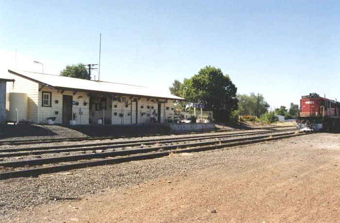 A photograph of the station when it was still manned.