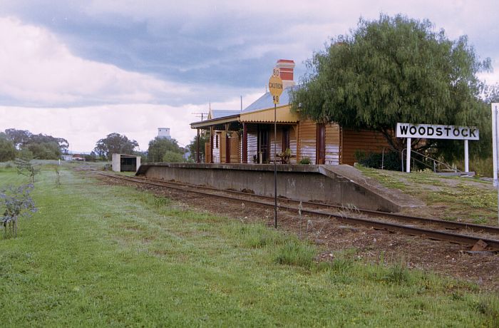 
The view of the well-maintained station, looking south towards Cowra.
