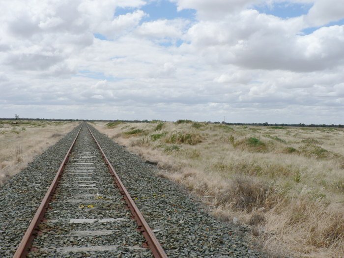 The mound on the right is the possible remains of the one-time platform.