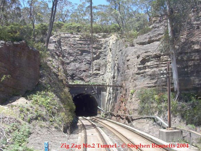 
The down portal of Zig Zag No 2 Tunnel.
