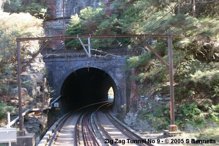 The up portal of Zig Zag tunnel No 9.